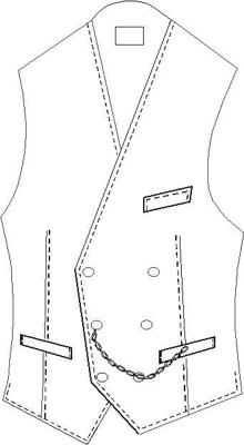 Your own Party by CG - CLUB of GENTS Gilet 45.005N6_243020