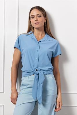 Studio Anneloes Lena blouse 12922 6000 Mid Blue