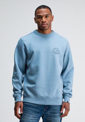 Butcher of Blue Sweater Army Frat Crew M2523008 Lichtblauw