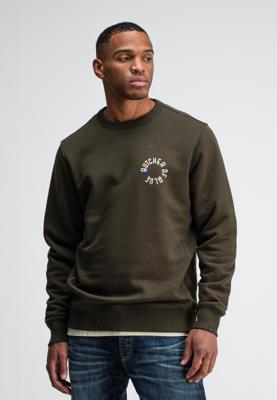Butcher of Blue Sweater Army Circle Crew M2523013 Mocha Brown
