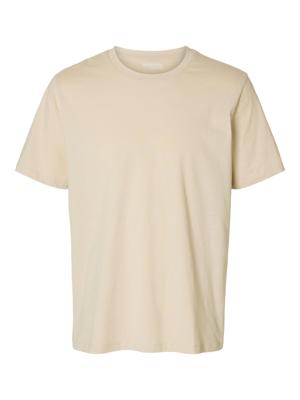 Selected Homme T-Shirt 16092508 Beige