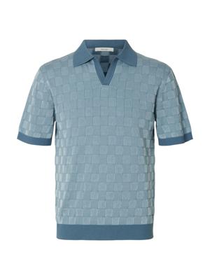 Selected Homme Polo 16100069 Lichtblauw