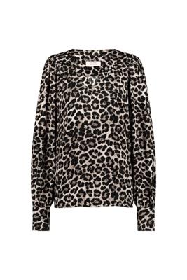 Studio Anneloes Emmarie animal top 12434 9190 grey/black