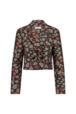 Studio Anneloes Alice leo jacquard blazer 12438 9997 multi color