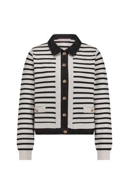 Studio Anneloes Norelli stripe denim jacket