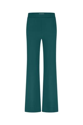 Studio Anneloes Lexie bonded trousers 13167 7800 bottle green