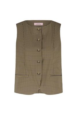 Studio Anneloes Fie check gilet