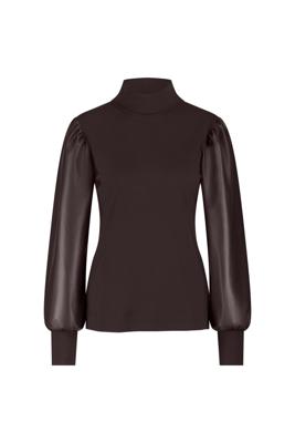 Studio Anneloes Noortje faux leather top