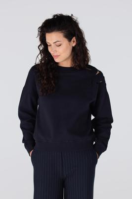 JANSEN Amsterdam Sweater Gaby Donkerblauw