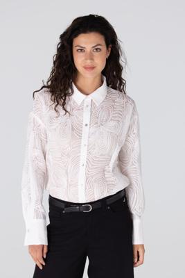 JANSEN Amsterdam Blouse LIZET W25.4 Off-white