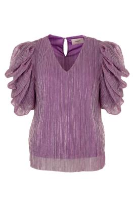 Freebird Top Thyme F-Jer-Plisse-lurex-26-1