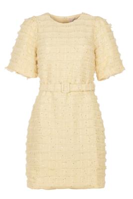 Freebird Jurk Danique SS Wv-Hairy-Sequince-26-1