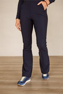 Studio Anneloes Flair Bonded Trousers | Donkerblauw
