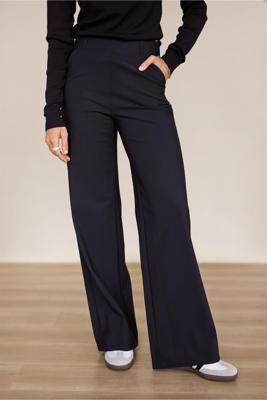 Studio Anneloes Pantalon Lexie Bonded | Zwart