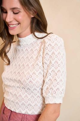 Lofty Manner Top Mire | Ecru