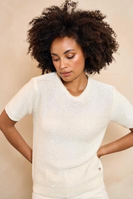 Lofty Manner Top Tilia | White/Silver