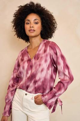 Lofty Manner Blouse Lora | Mauve
