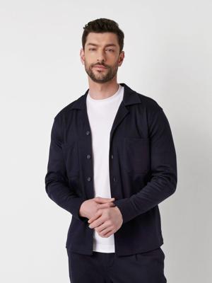 Desoto Overshirt met Revers 87480-3 Zwart