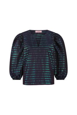 Studio Anneloes Xara sparkle stripe blouse