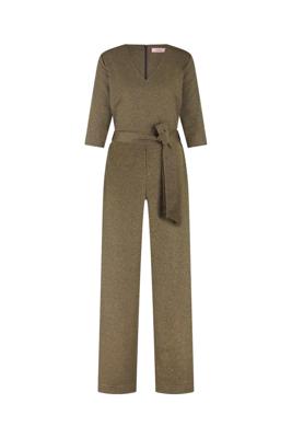 Studio Anneloes Odessi sparkle jumpsuit 13330-0002 Gold