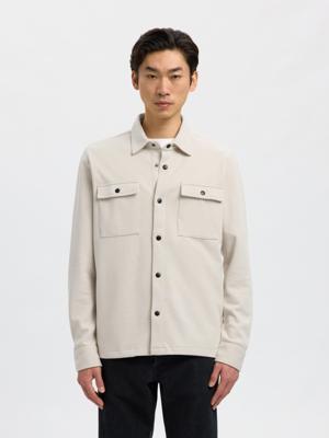 Selected Homme Overshirt 16085115 Oatmeal