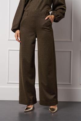 Studio Anneloes Lexie sparkle trousers 13325-0002 Gold