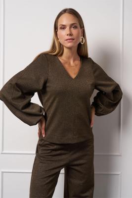 Studio Anneloes Claudina sparkle top 13327-0002 Gold