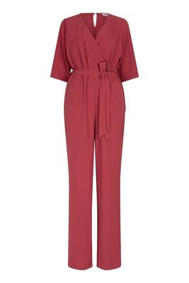 Lofty Manner Jumpsuit Zoa | Brique Red
