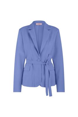 Studio Anneloes Shiloh bonded blazer 13242 6609 lavender blue