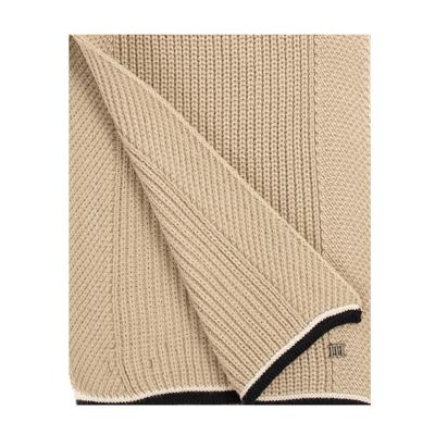 Tresanti Fulsi sjaal met gekleurde boord TRSCJE228 Beige