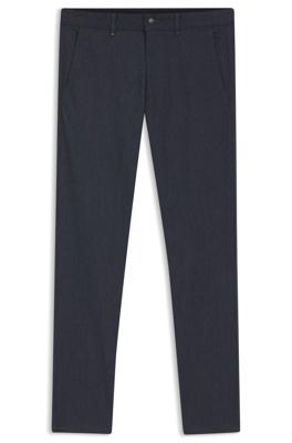 BOSS Orange broek slim fit 50547721 donkerblauw