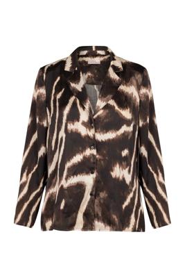 Studio Anneloes Minke animal blazer blouse