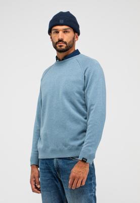Butcher of Blue Trui Clifden M2626104 Shark Blue