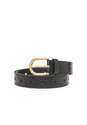 Fabienne Chapot Cut It Out Heart Belt | Black