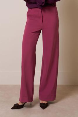 Studio Anneloes Luz twill trousers 13360 Vintage Berry