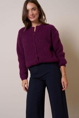 Studio Anneloes Bibi lavee cardigan 13404 Blackberry