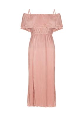 Freebird Jurk Bonne Jer-Plisse-26-2