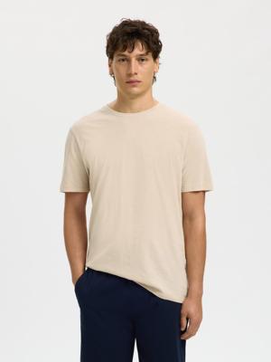 Selected Homme T-Shirt 16092508 Beige