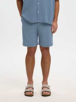 Selected Homme Shorts 16101249 blauw