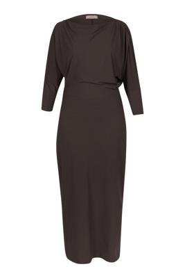 Studio Anneloes Ineke LS dress 13405 Espresso