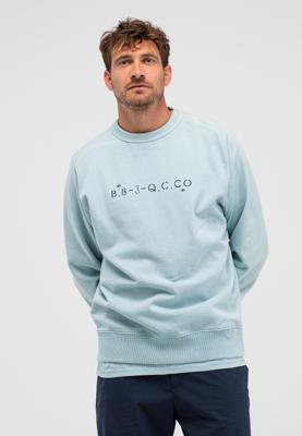 Butcher of Blue Sweater Crew M2613051Lichtblauw