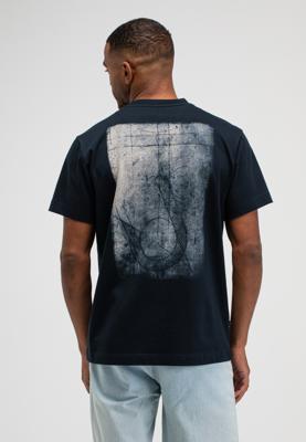 Butcher of Blue Army Cyan Loose T-Shirt M2613036 Donkerblauw