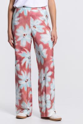 JANSEN Amsterdam wide leg broek Rosalinde SS26 Blush