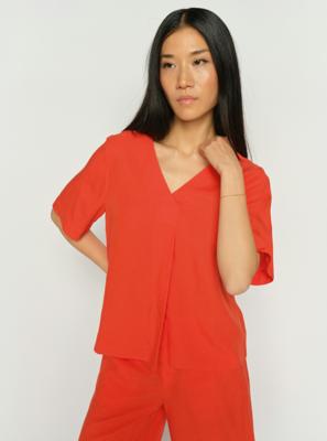 Mos Mosh Raina Alexis Blouse 176930 Spicy Orange