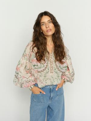 Mos Mosh Wylde Orchid Blouse 178220 Groen