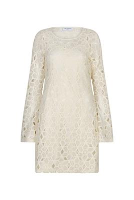 Lofty Manner Jurk Moni | Wit