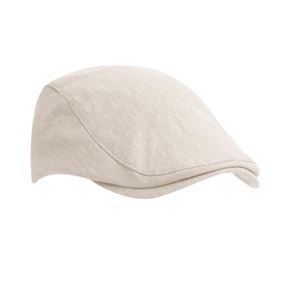 Tresantie Galgano Gemeleerde flatcap met visgraat TRHTKA166 Off-white