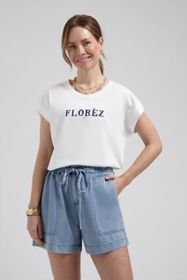 Florèz Fien T-shirt CR0075 Wit