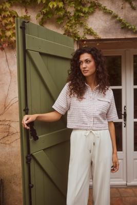 Lofty Manner Broek Serin | Ecru
