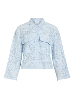 Vila Vimerinda Blouse 14105211 Lichtblauw